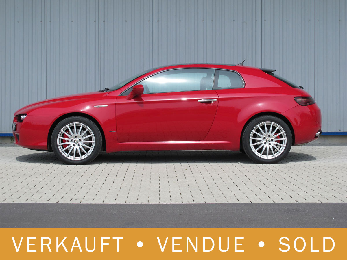 Alfa Romeo Brera 3.2 JTS Q4 Coupé manual rot 2006