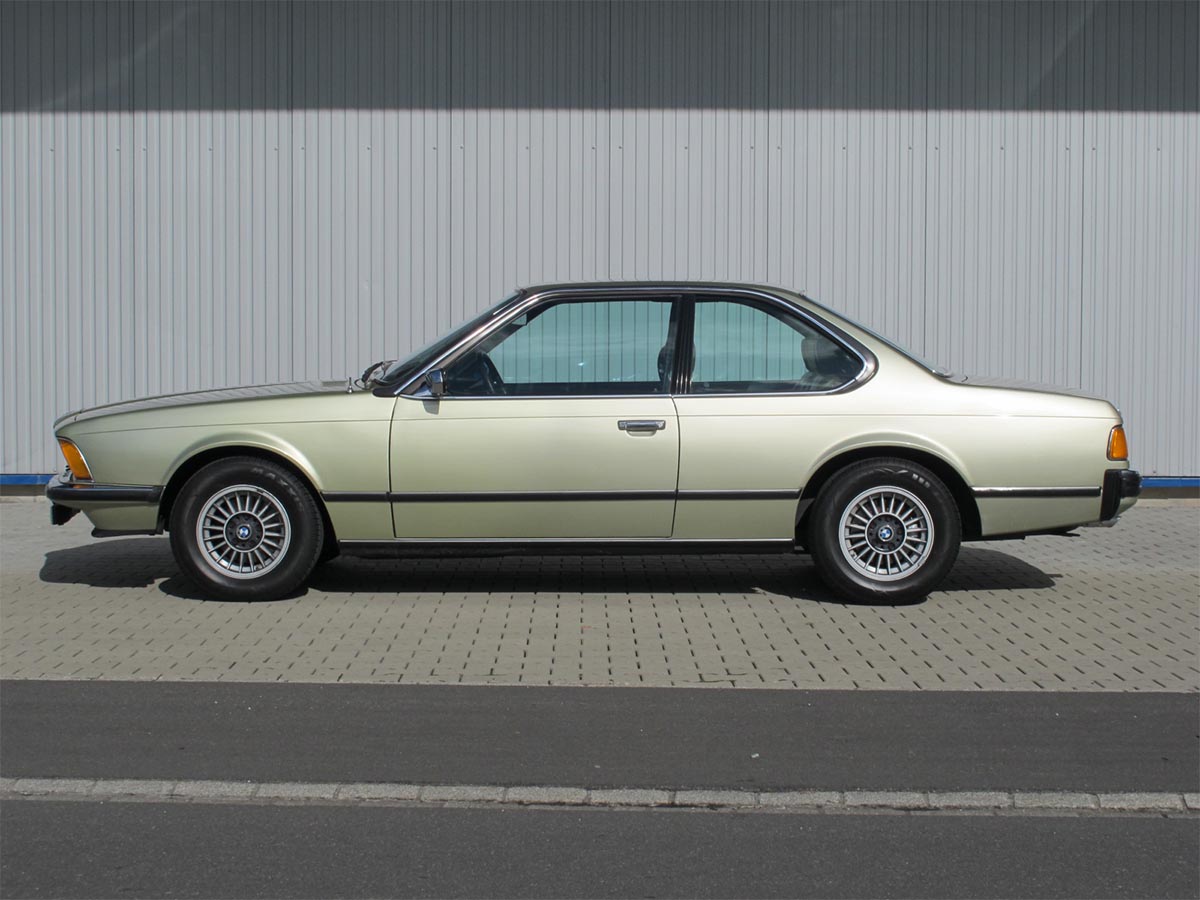 BMW 633 CSi Coupé Resedagrün 1977