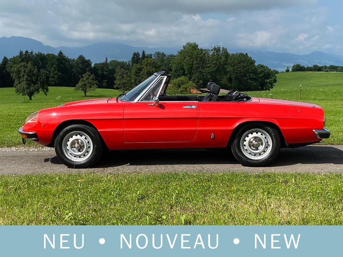Alfa Romeo 2000 Spider Veloce rot 1979