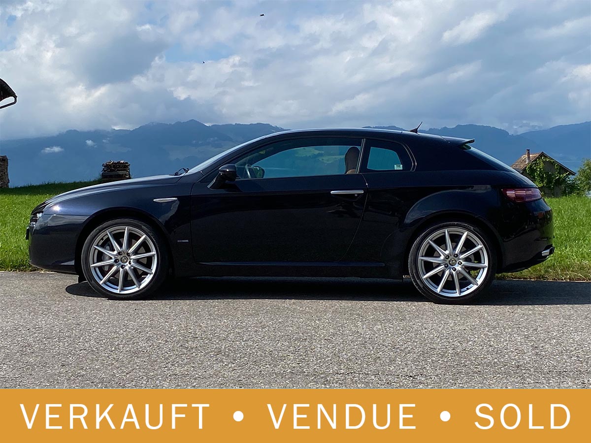 Alfa Romeo Brera 3.2 JTS Coupé manual schwarz 2008