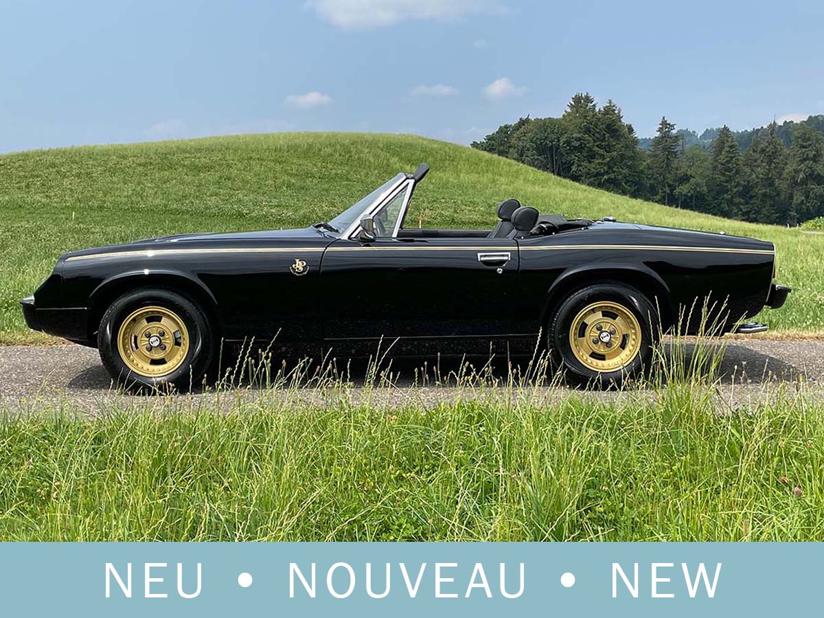 Jensen Healey Roadster JPS-Special schwarz 1974