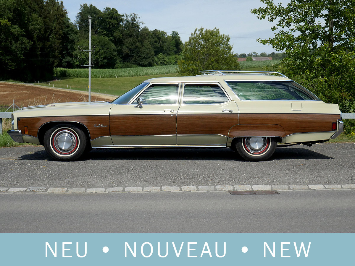 Oldsmobile Custom Cruiser V8 455 beige 1972