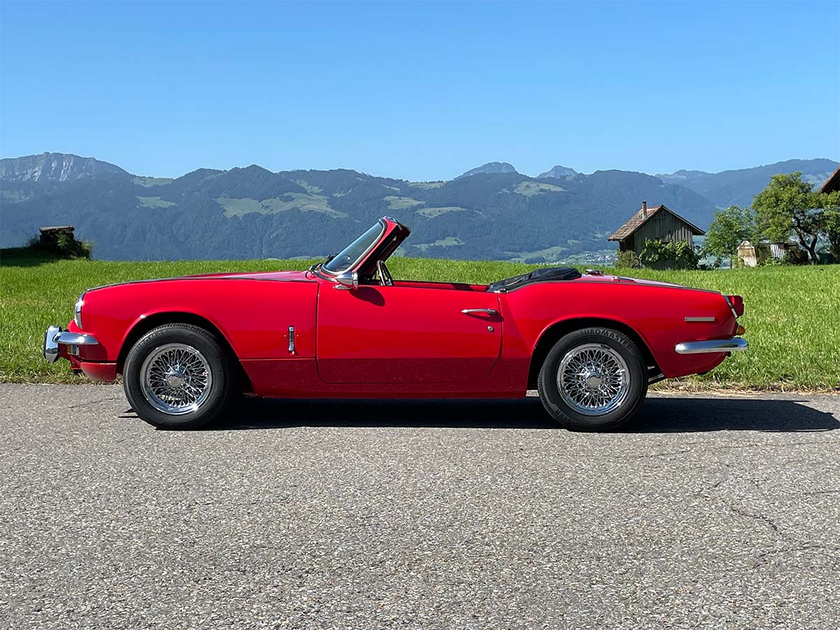 Triumph Spitfire MKIII Roadster rot 1972