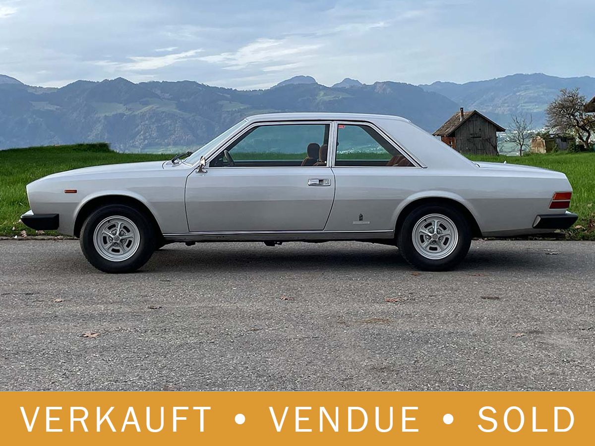 Fiat 130 Coupé manual silber 1972