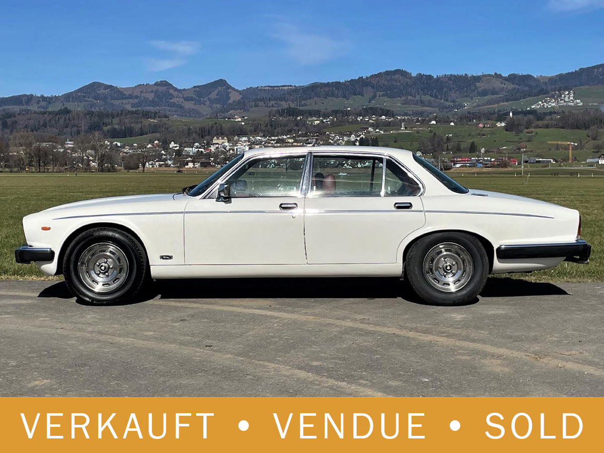 Jaguar XJ12 Serie III Limousine weiss 1982