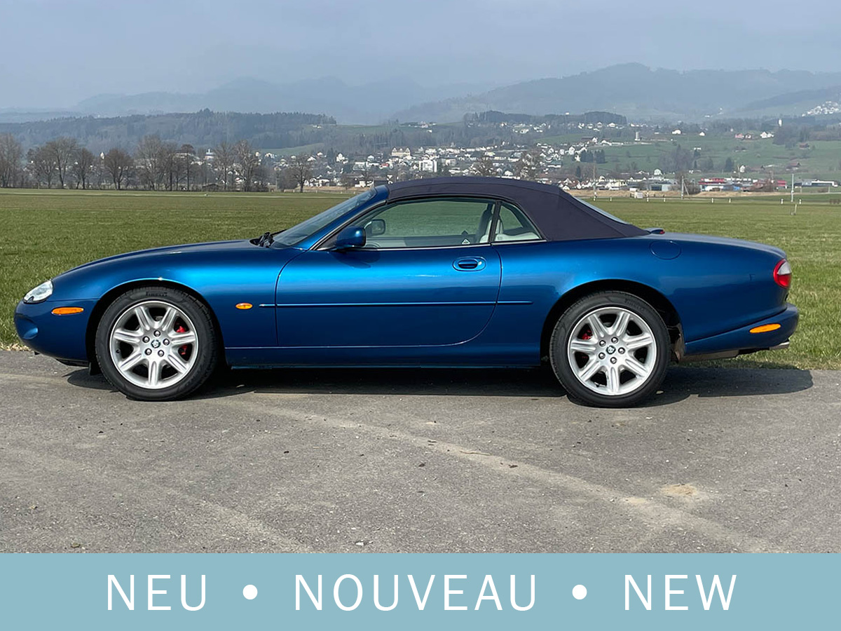 Jaguar XK8 Cabriolet dunkelblau 1997