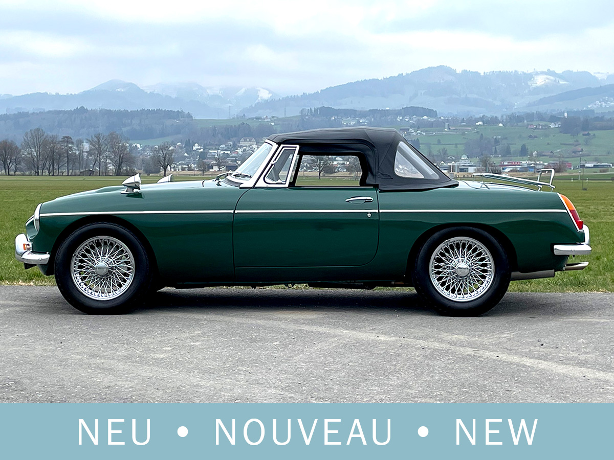 MG C Roadster dunkelgrün 1970