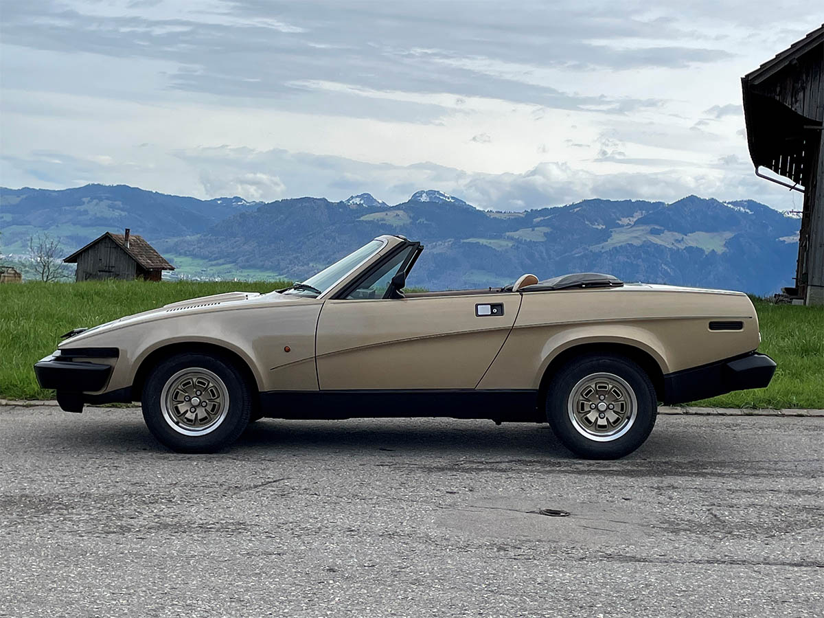 Triumph TR7 Cabriolet beigegold 1980