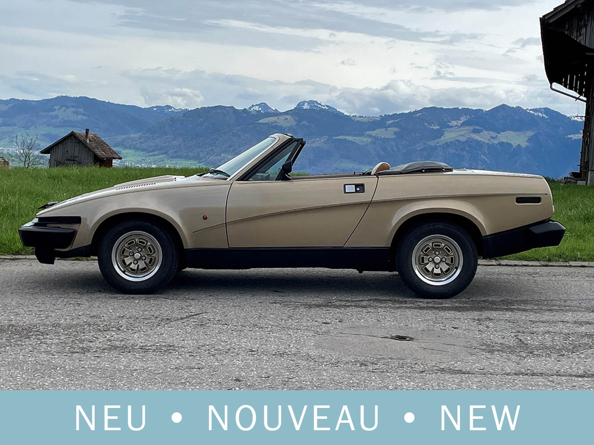 Triumph TR7 Cabriolet beigegold 1980