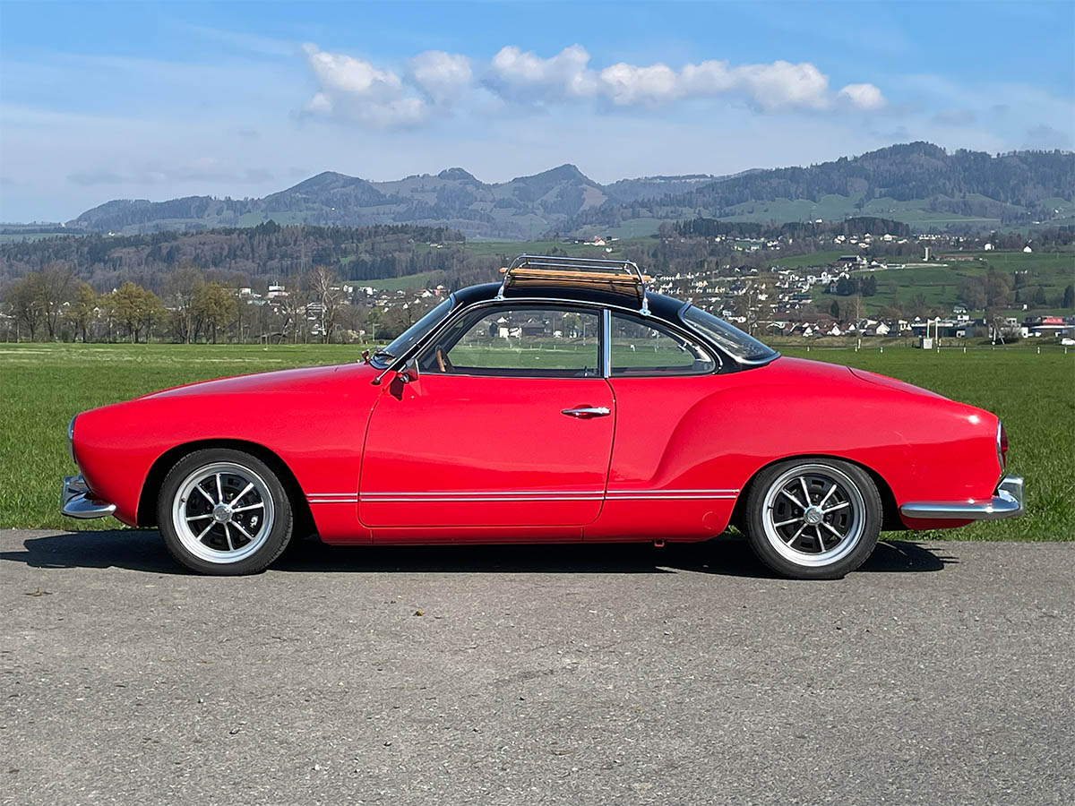 VW Karmann Ghia Coupé rot 1969