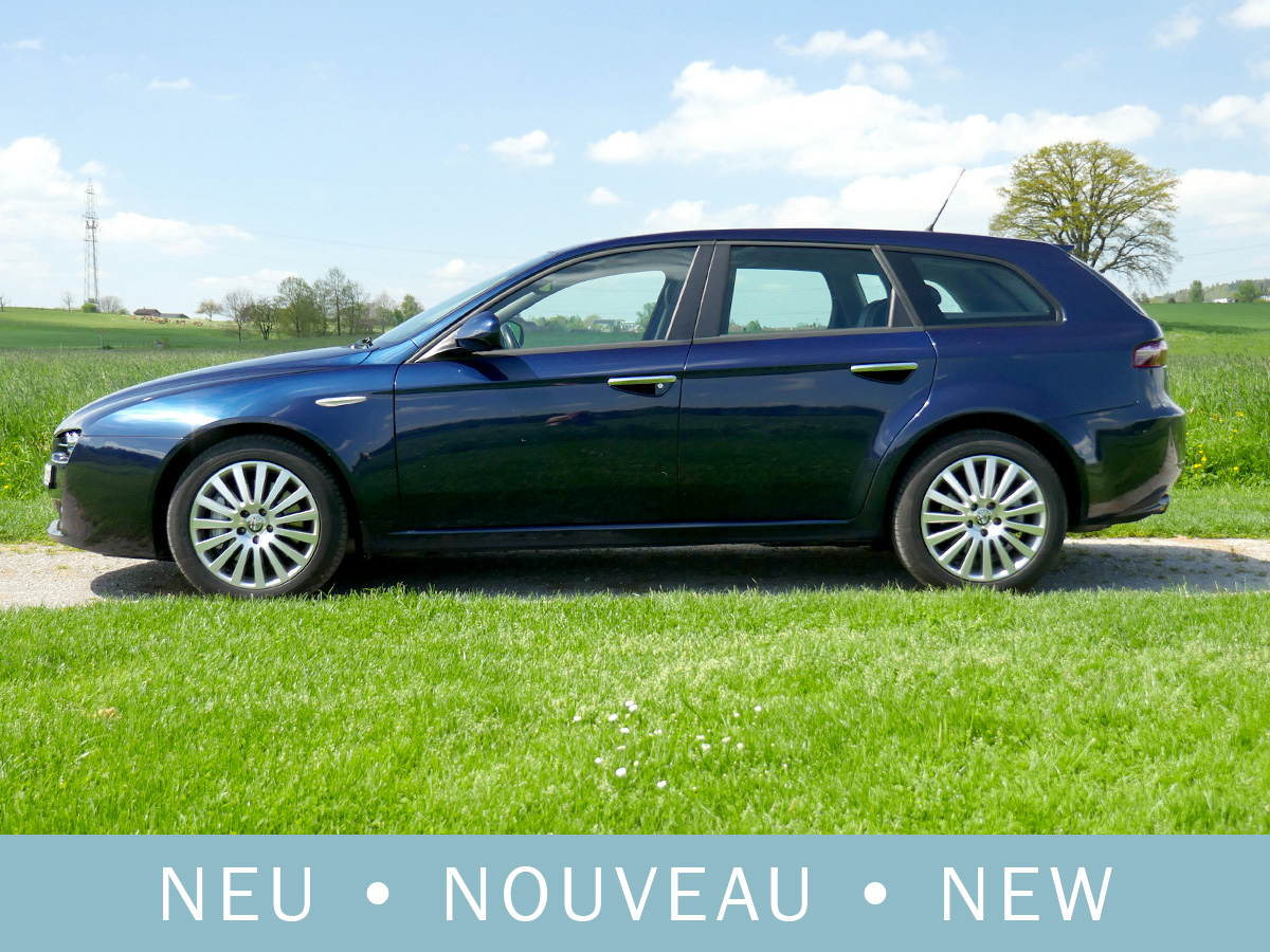 Alfa Romeo 159 Sportwagon 3.2 V6 Q4 6-Speed dunkelblau metallic 2007
