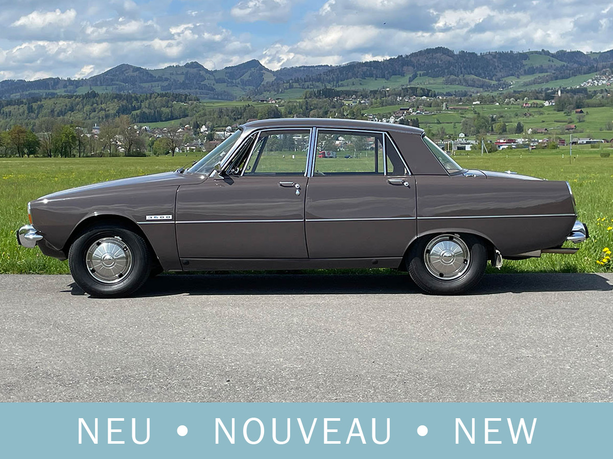 Rover 3500 P6 V8 MK I braungrau 1969