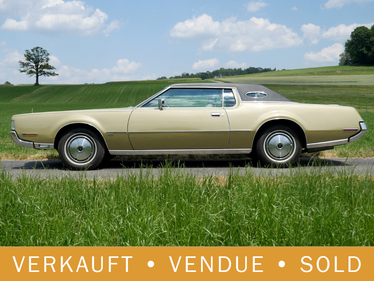 Ford Lincoln Continental Mark IV Gray Gold Metallic 1972