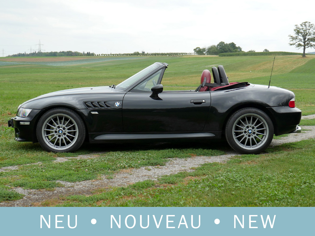 BMW Z3 3.0 Roadster «Imola» schwarz rot 2001