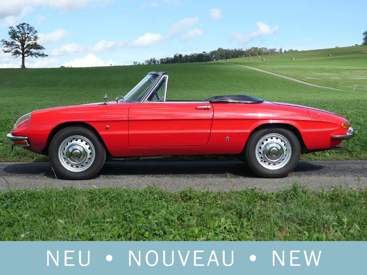 Alfa Romeo Duetto rot 1967