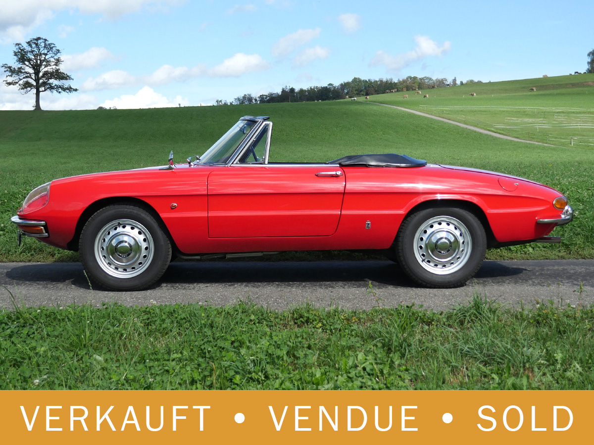 Alfa Romeo Duetto rot 1967