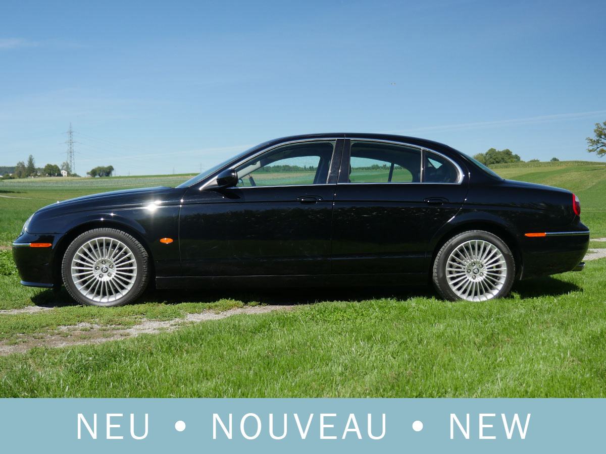 Jaguar S-Type 4.2 V8 schwarz 2005