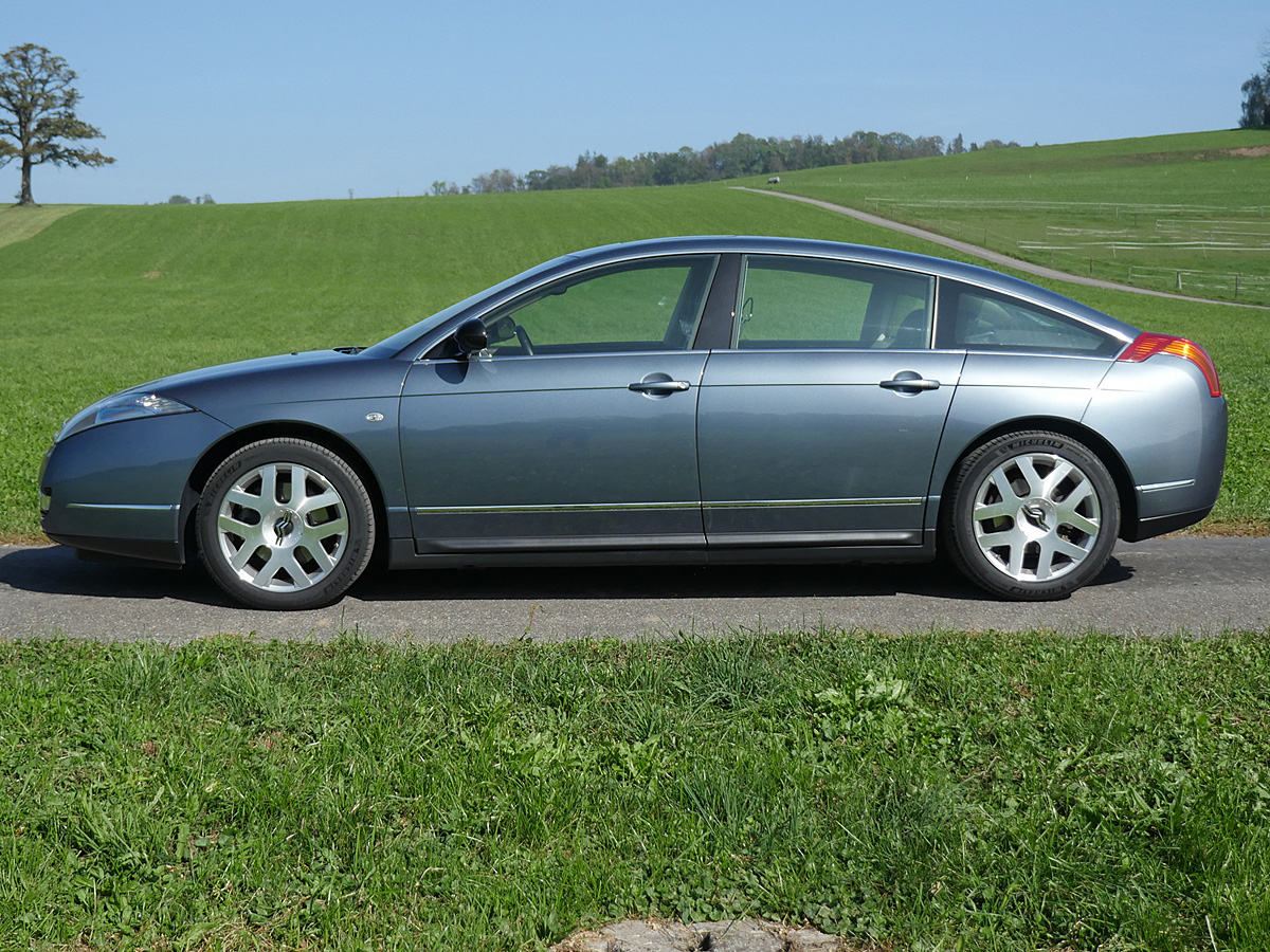 Citroen C6 3.0 V6 taubenblaumetallic 2008