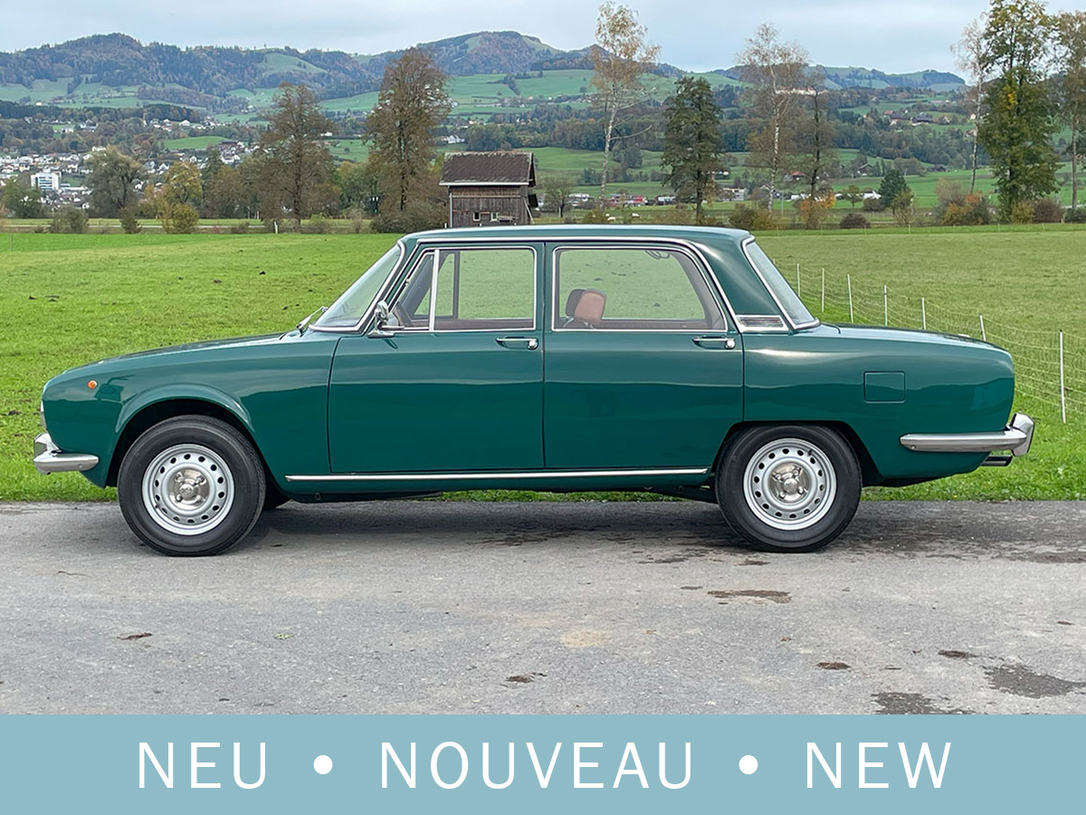 Alfa Romeo 2000 Berlina grün 1972