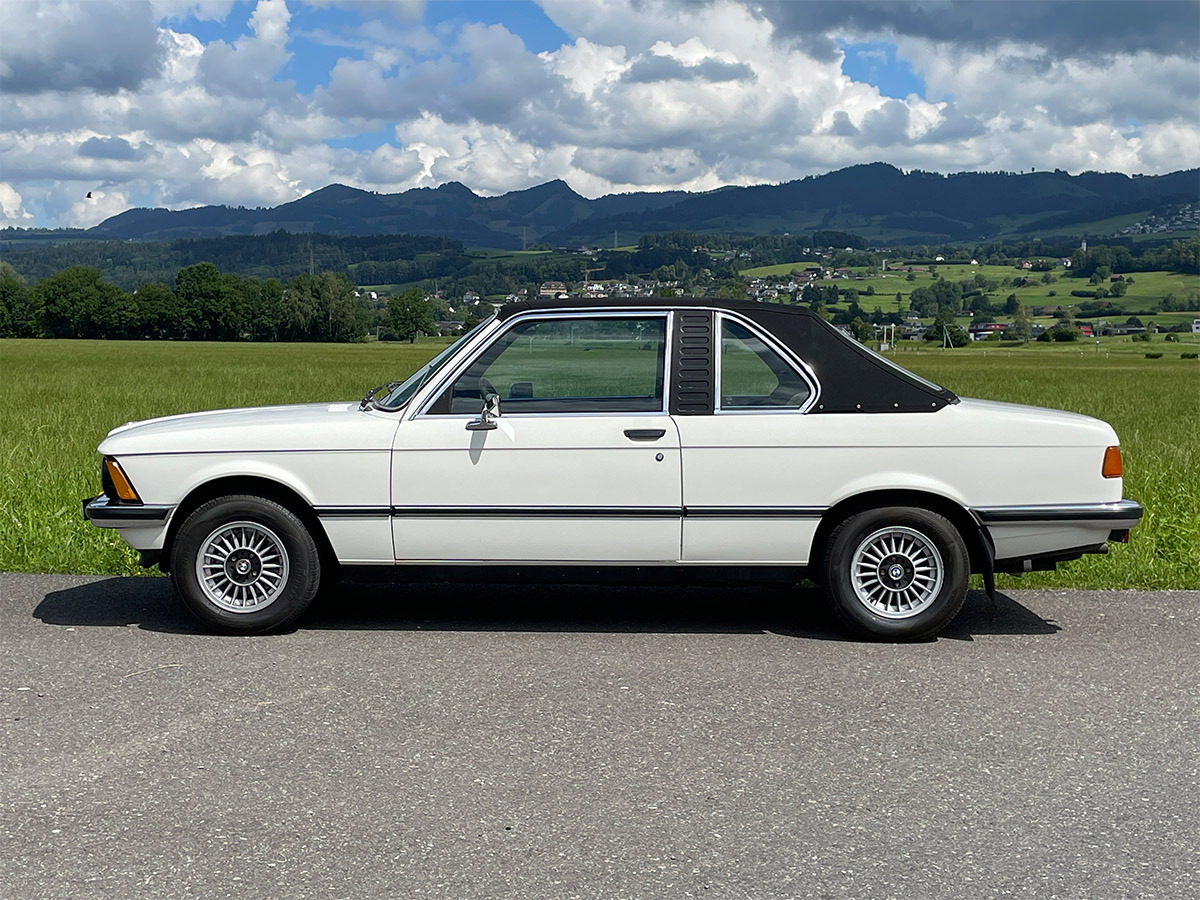 BMW 316 Baur TC Cabriolet e21 weiss 1979