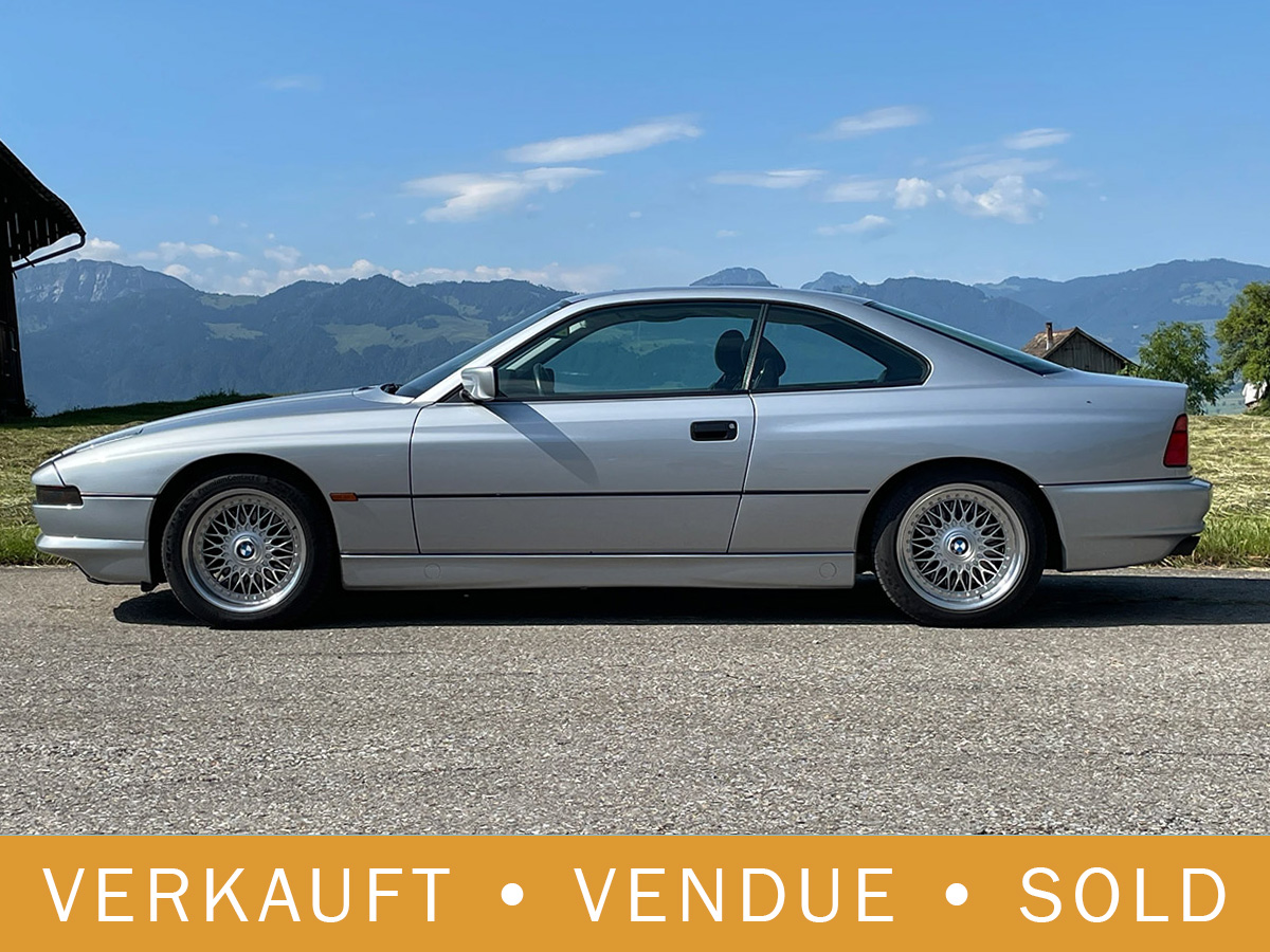 BMW 840 Ci A silber 1996