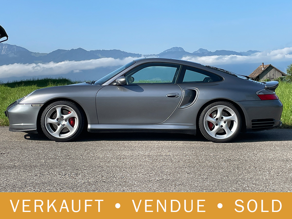 Porsche 911 turbo manual grau metallic 2002