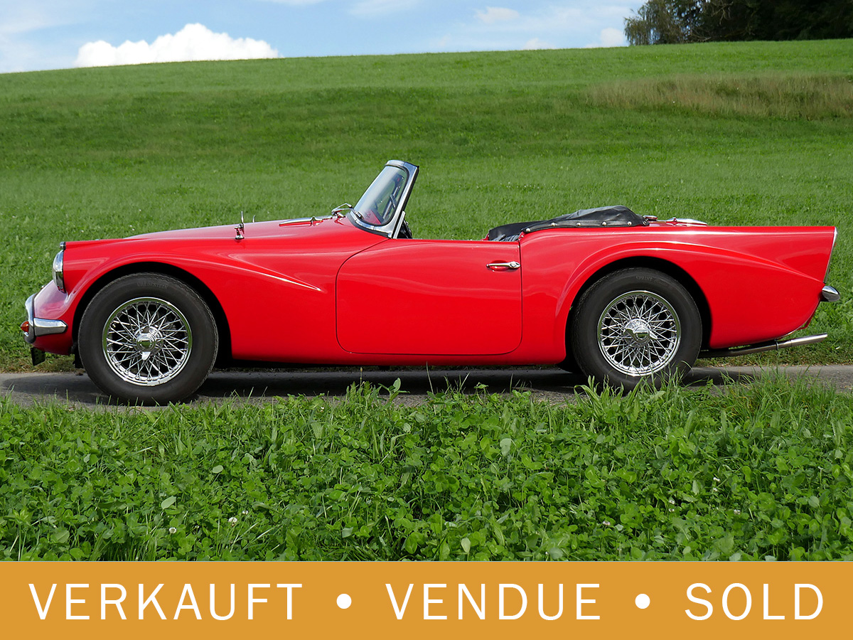 Daimler Dart SP250 V8 rot 1960