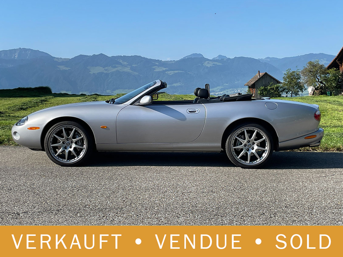 Jaguar XKR S/C 4.2 Cabriolet silber 2003