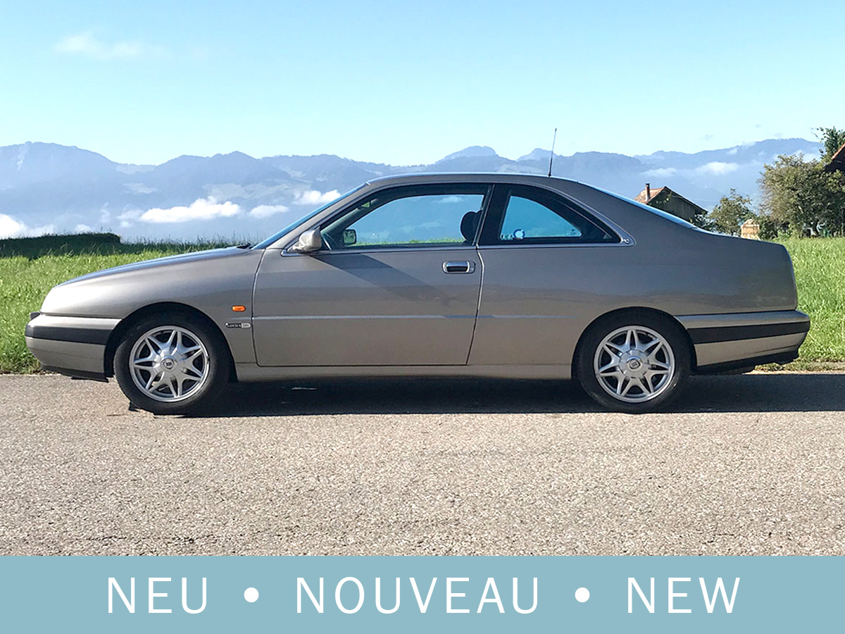 Lancia Kappa 2.0 Turbo Coupé silber 1997