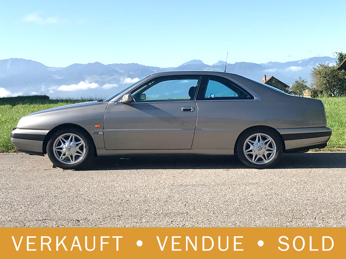 Lancia Kappa 2.0 Turbo Coupé silber 1997