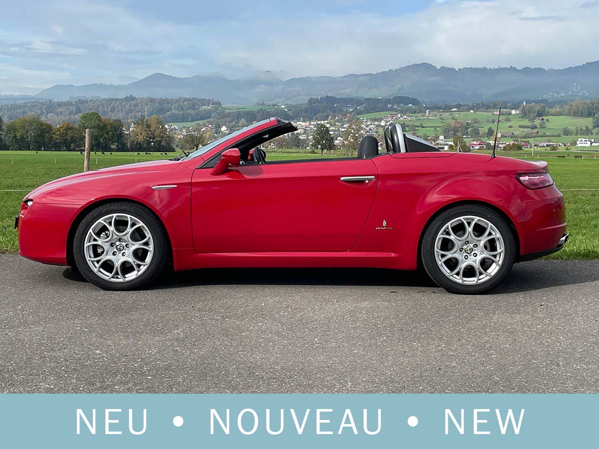 Alfa Romeo Spider 2.2 JTS rot 2007- neu