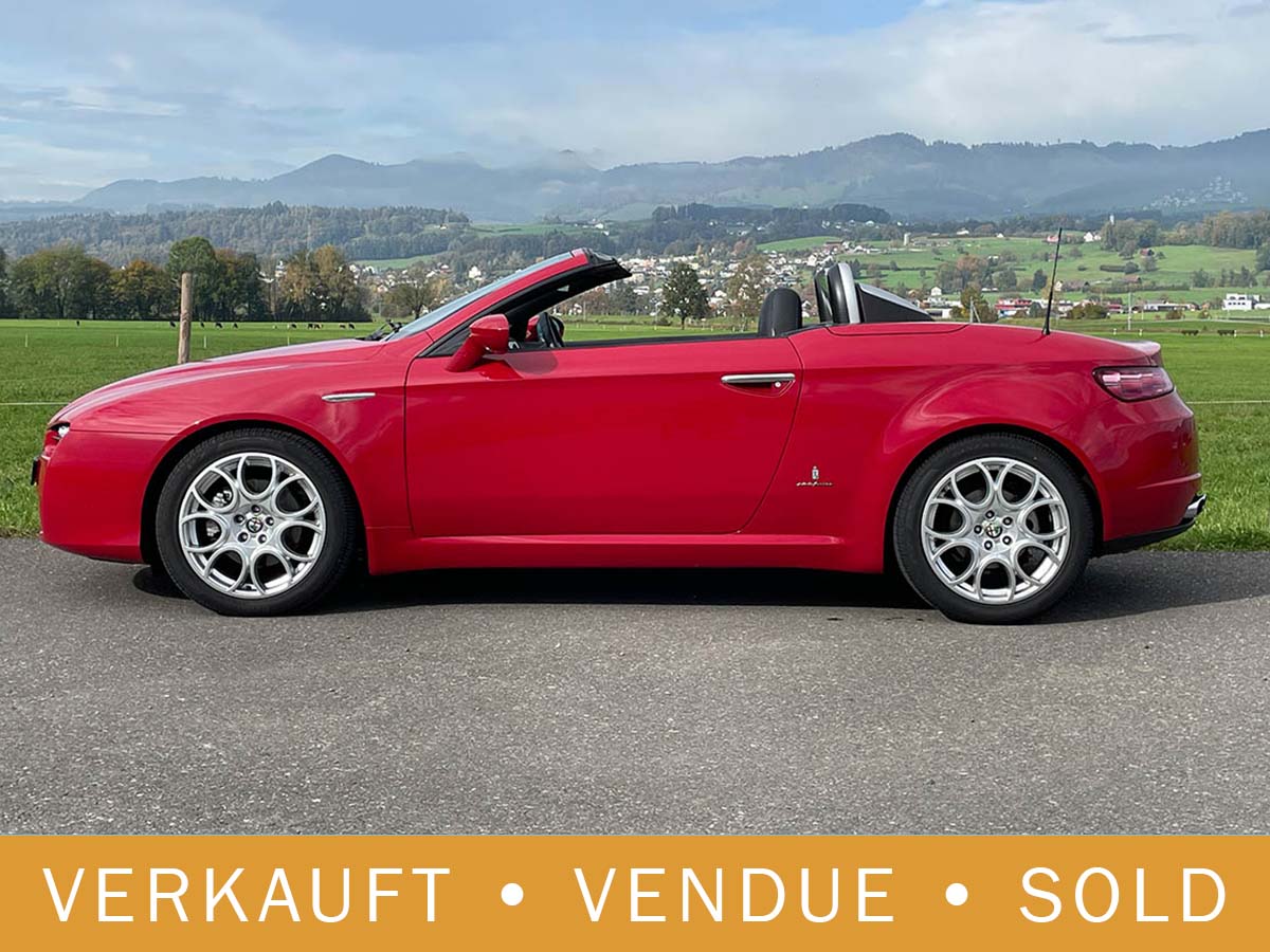 Alfa Romeo Spider 2.2 JTS rot 2007