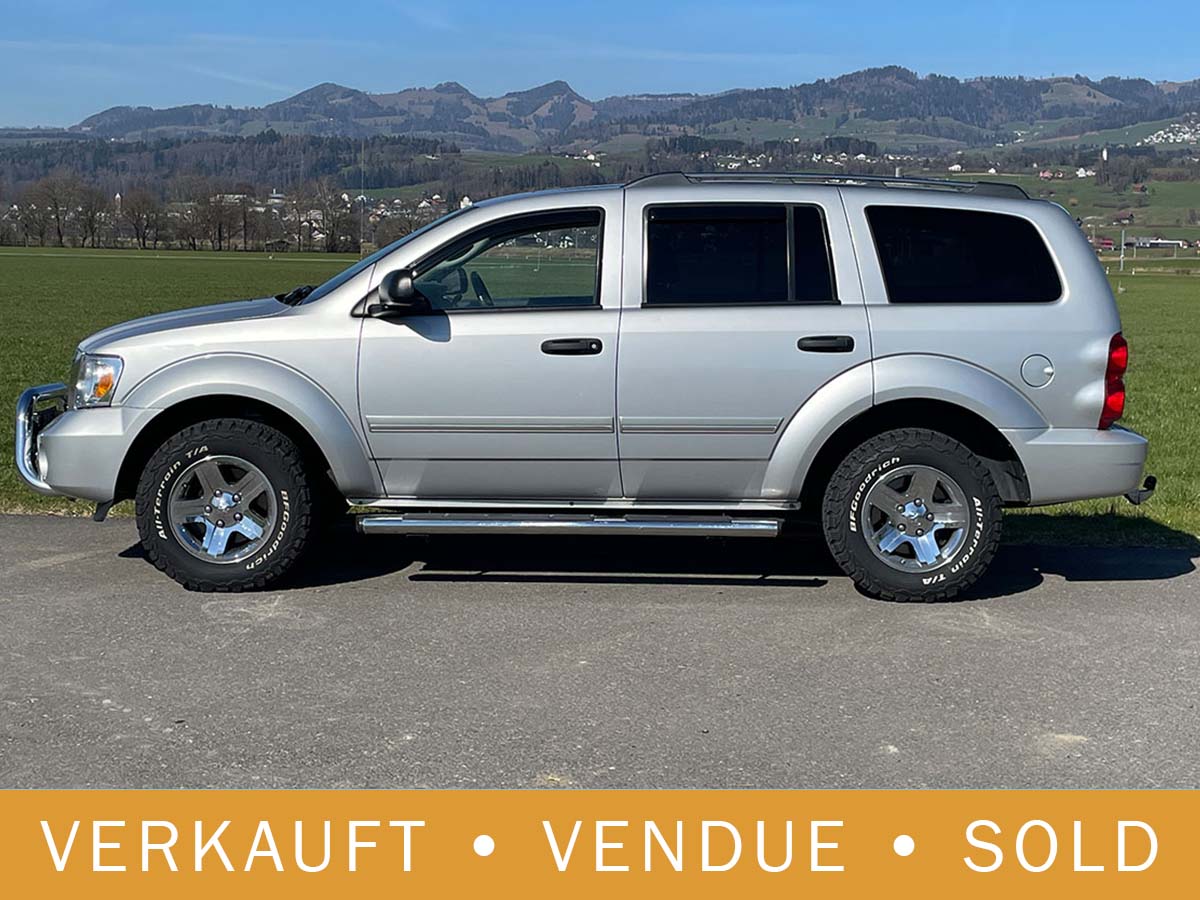 Dodge Durango 5.7 Liter Hemi silber 2008