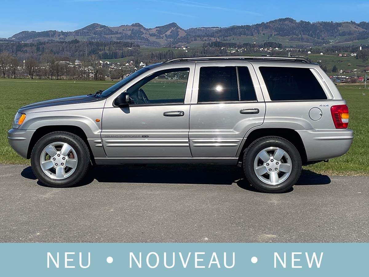 Jeep Grand Cherokee 4.7 Liter LTD silber 2001