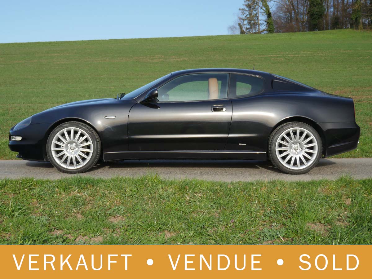 Maserati Coupé GT 4200 Cambiocorsa schwarz 2002