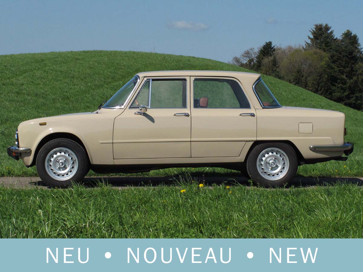 Alfa Romeo Giulia Nuova Super 1600 beige 1975