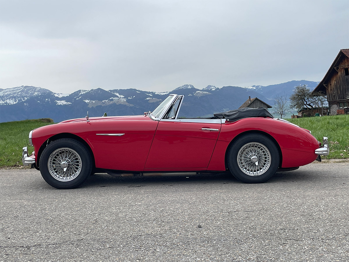 Austin Healey 3000 MK III rot 1964