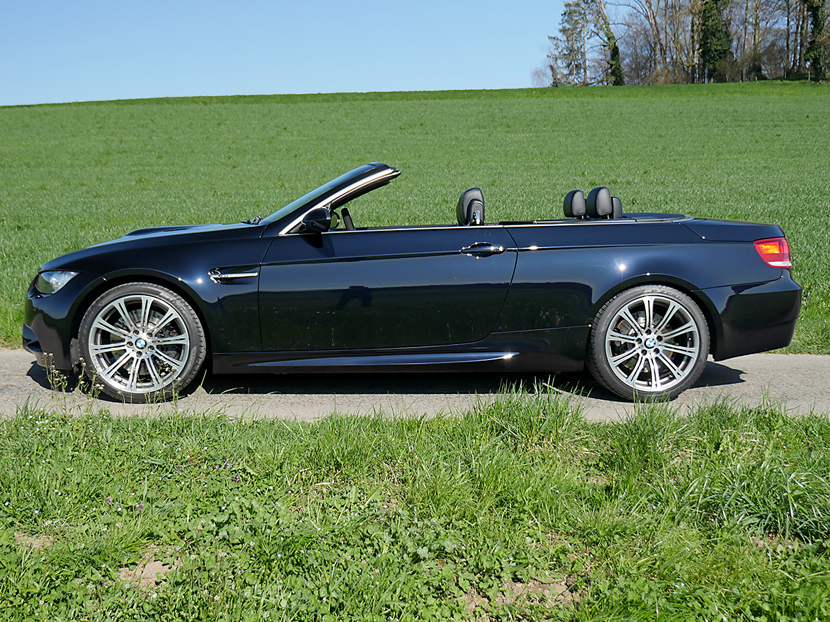 BMW M3 Cabrio V8 S65 DSG dunkelblau 2008