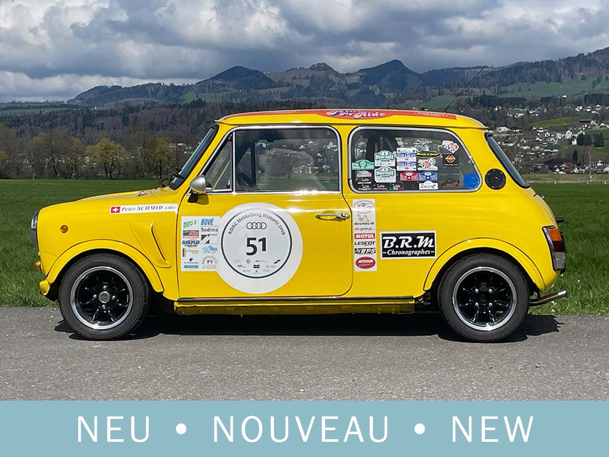 Mini Innocenti Cooper 1275 gelb 1973