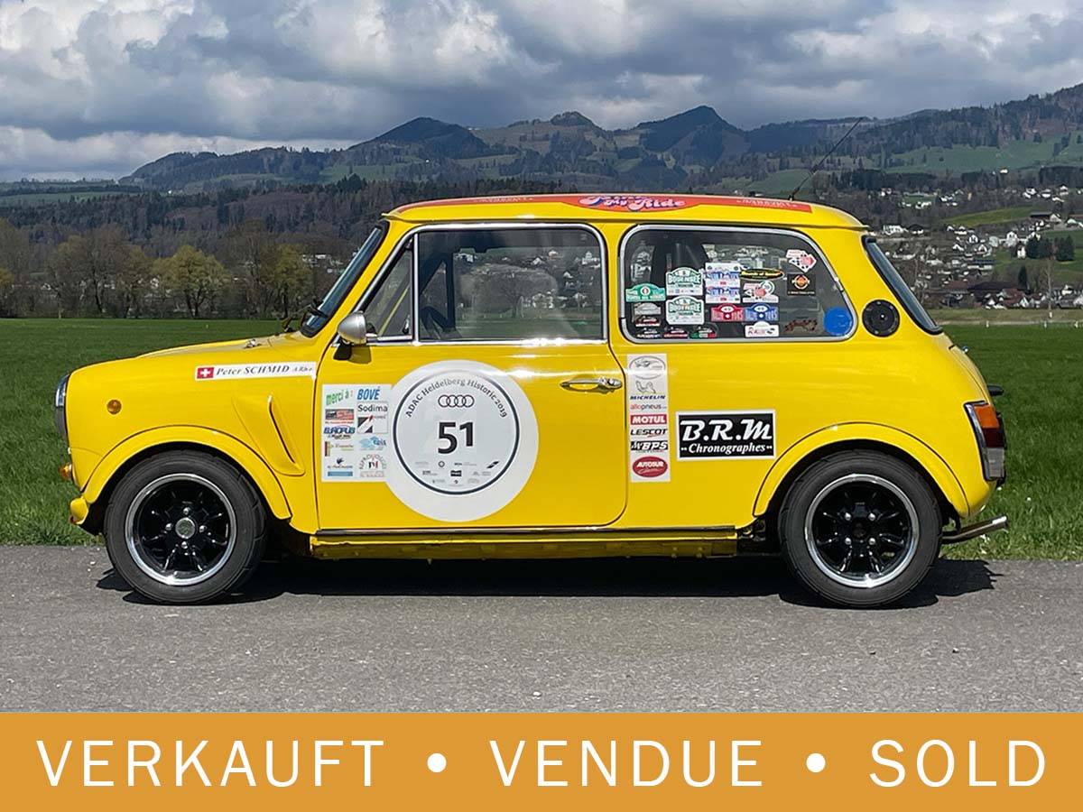 Mini Innocenti Cooper 1275 gelb 1973