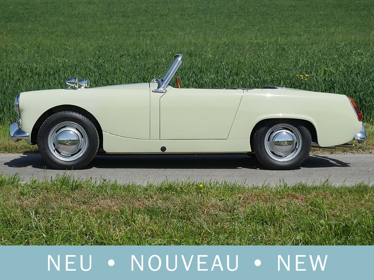 Austin Healey Sprite MKII Fiesta Yellow 1964