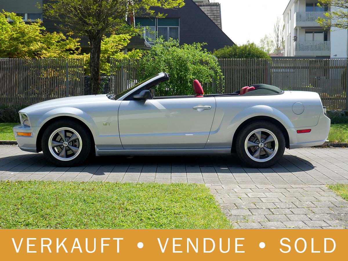 Ford Mustang 4.6 V8 Cabriolet 6-Speed silber 2005