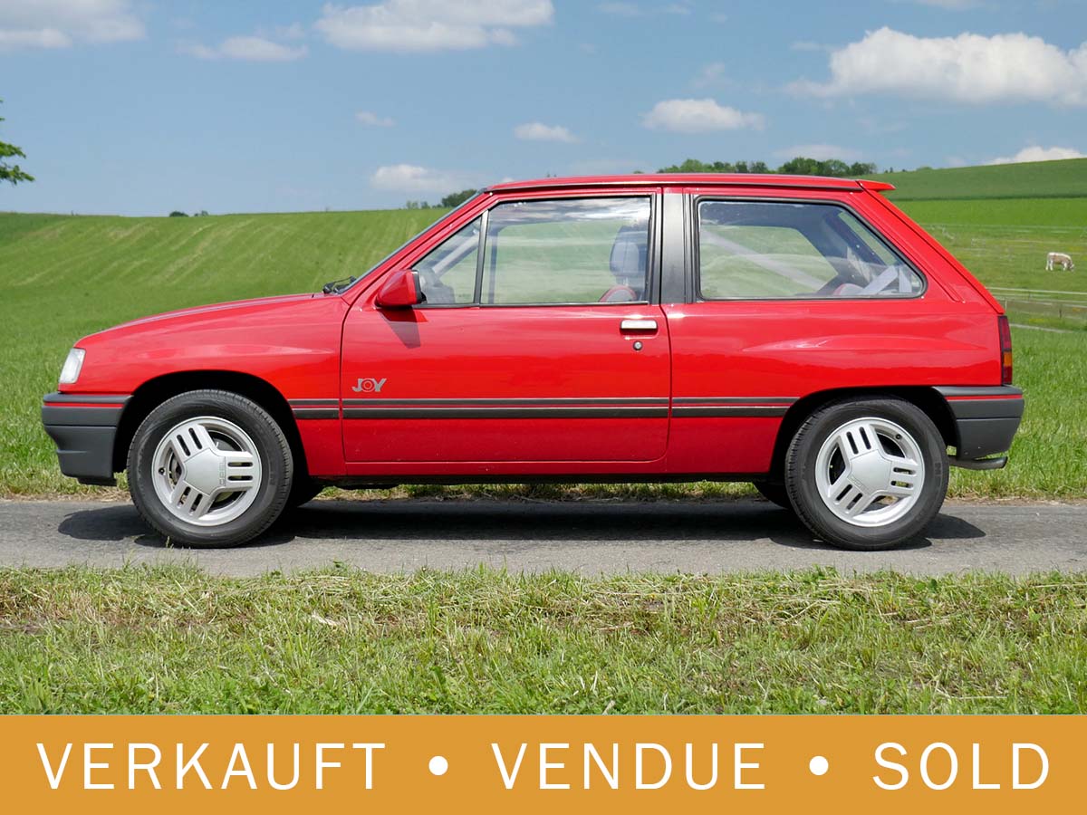 Opel Corsa Joy 1.2i rot 1992
