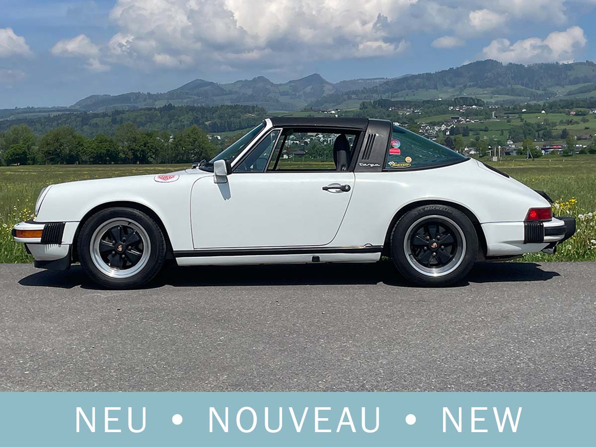 Porsche 911 Carrera 3.2 Targa weiss 1986