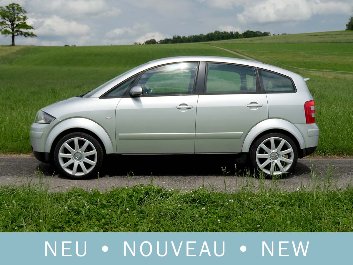 Audi A2 1.4 Liter silber 2000