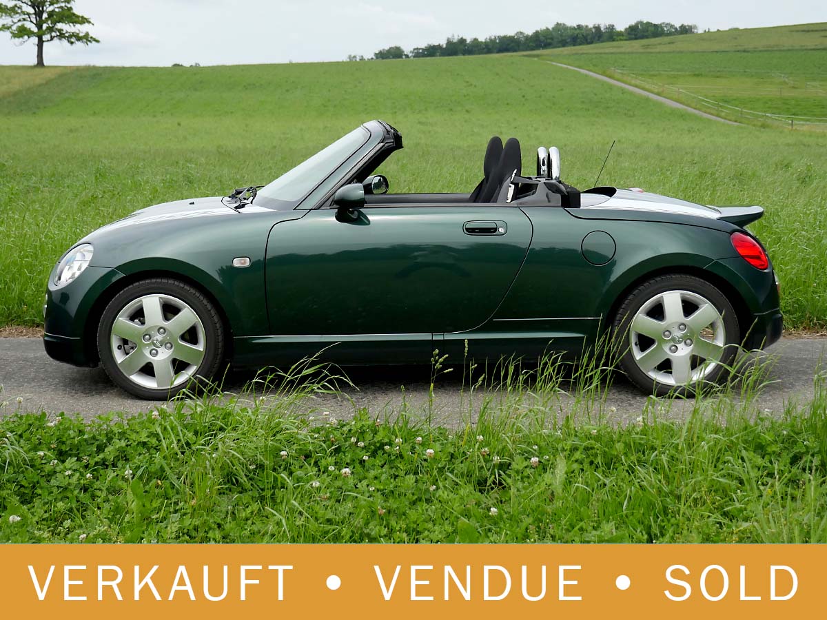 Daihatsu Copen 1.3 LHD grün 2006