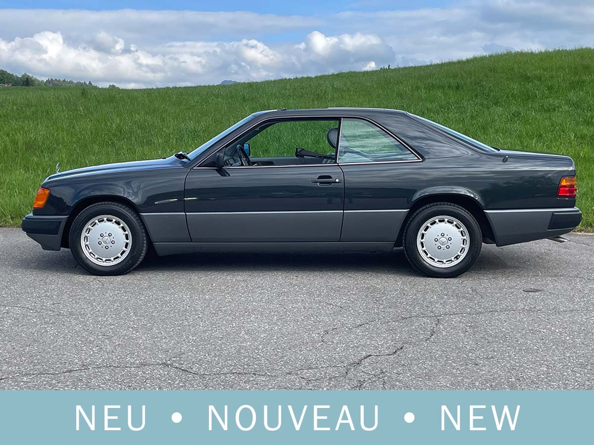 Mercedes Benz 300 CE Coupé W124 schwarz 1989