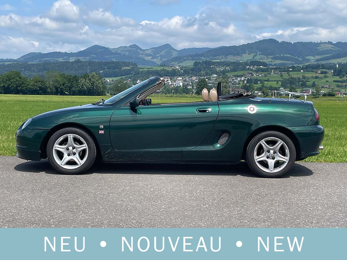 MG F 1.8 MPI Cabriolet dunkelgrün 2000
