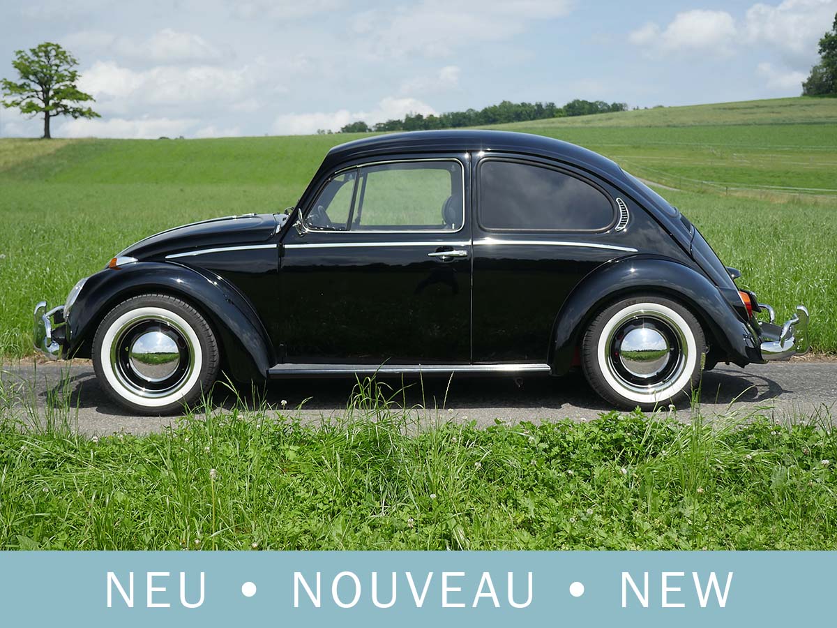 VW Käfer 11-1300 schwarz 1968