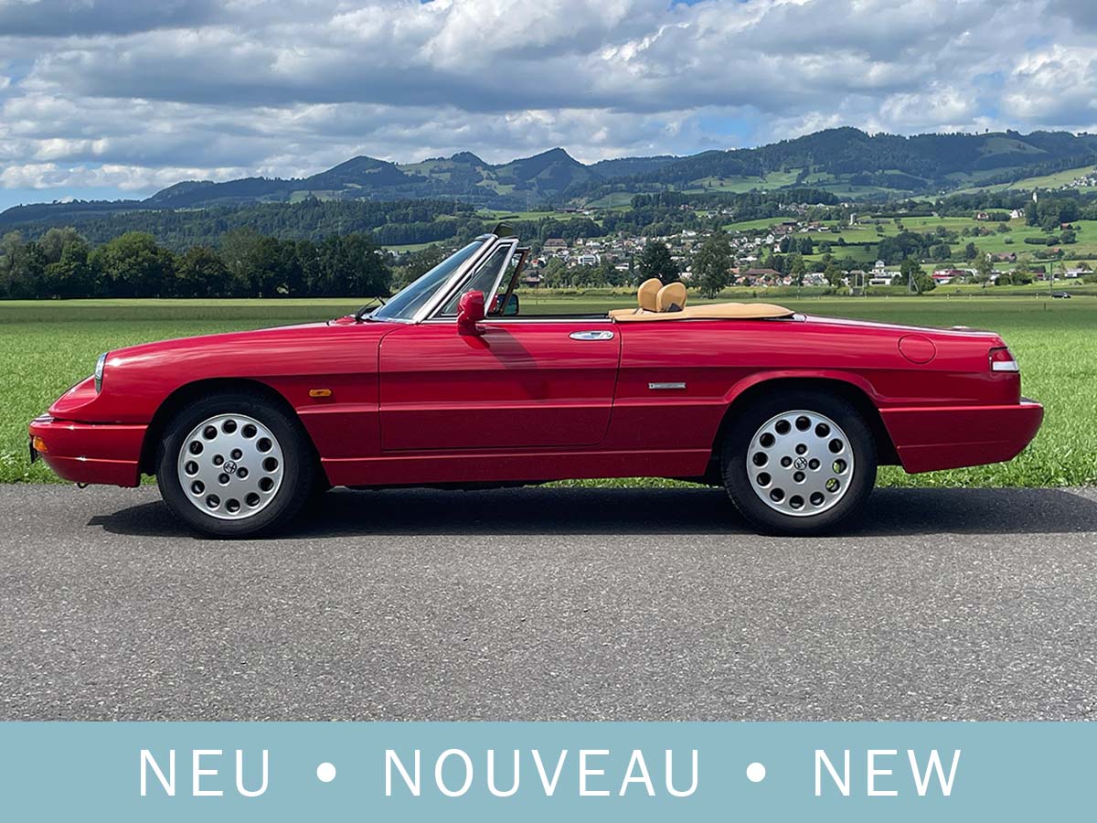 Alfa Romeo Spider Serie IV 2.0 rot 1990